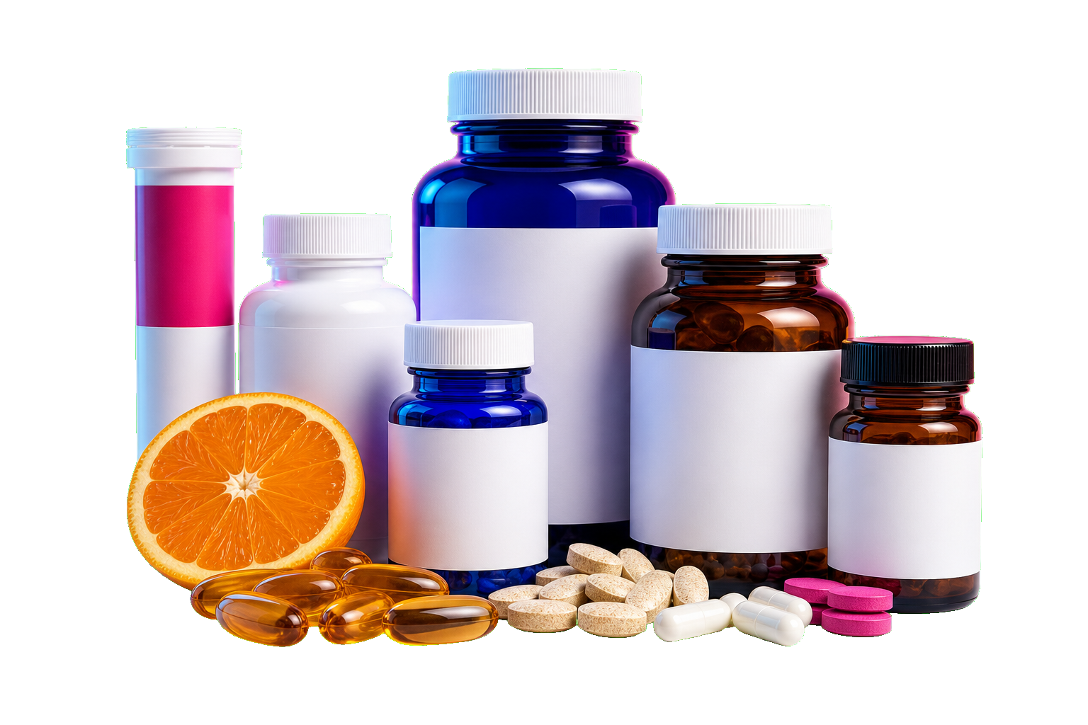 Vitamins, minerals and daily supplements